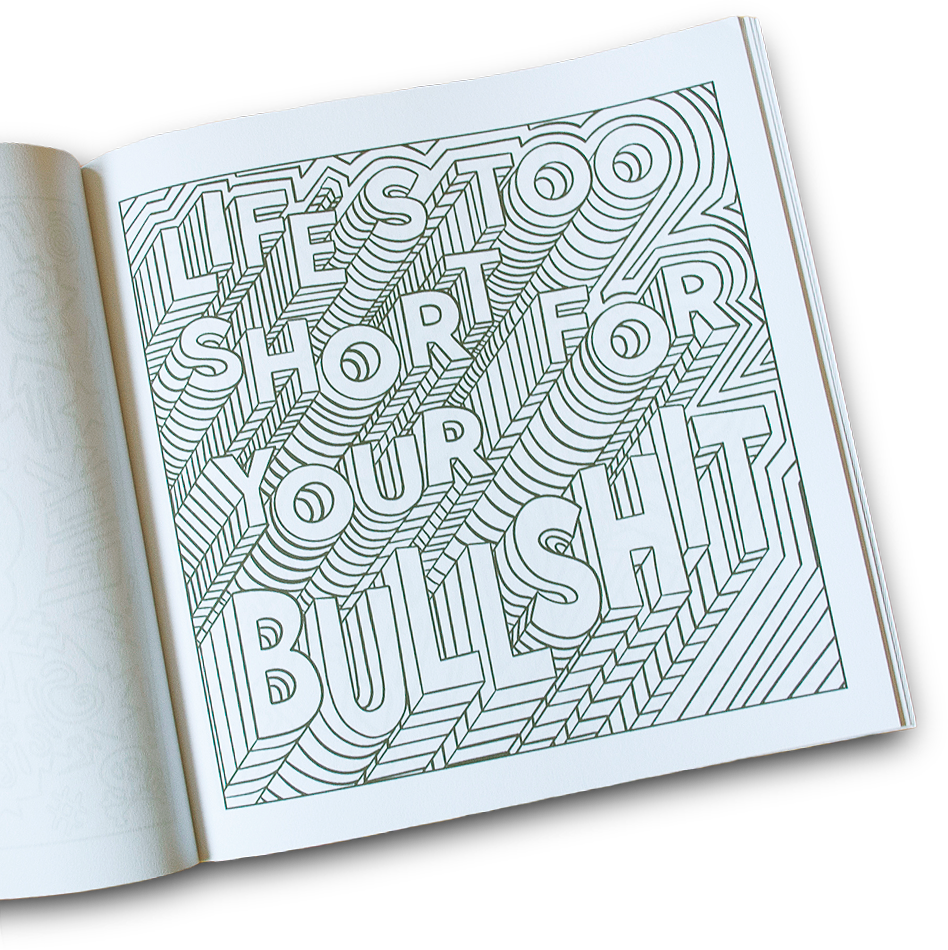 Page from Day Trip Coloring Books
