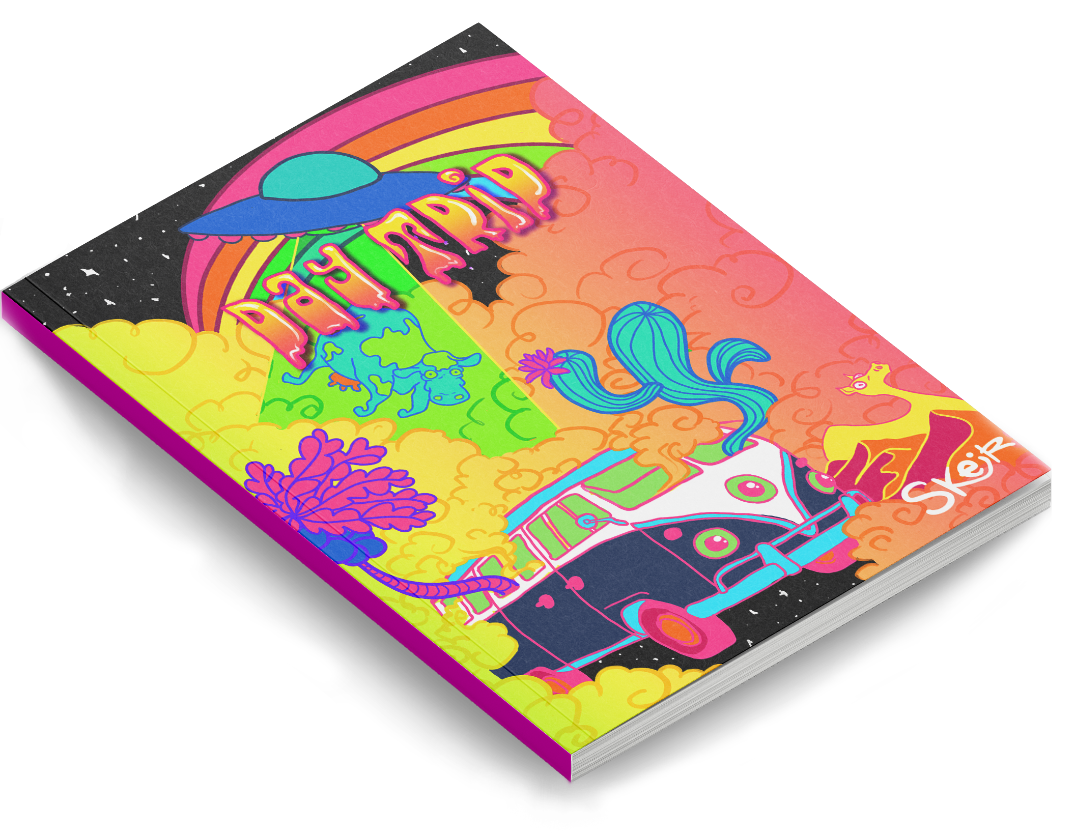 Page from Day Trip Coloring Books