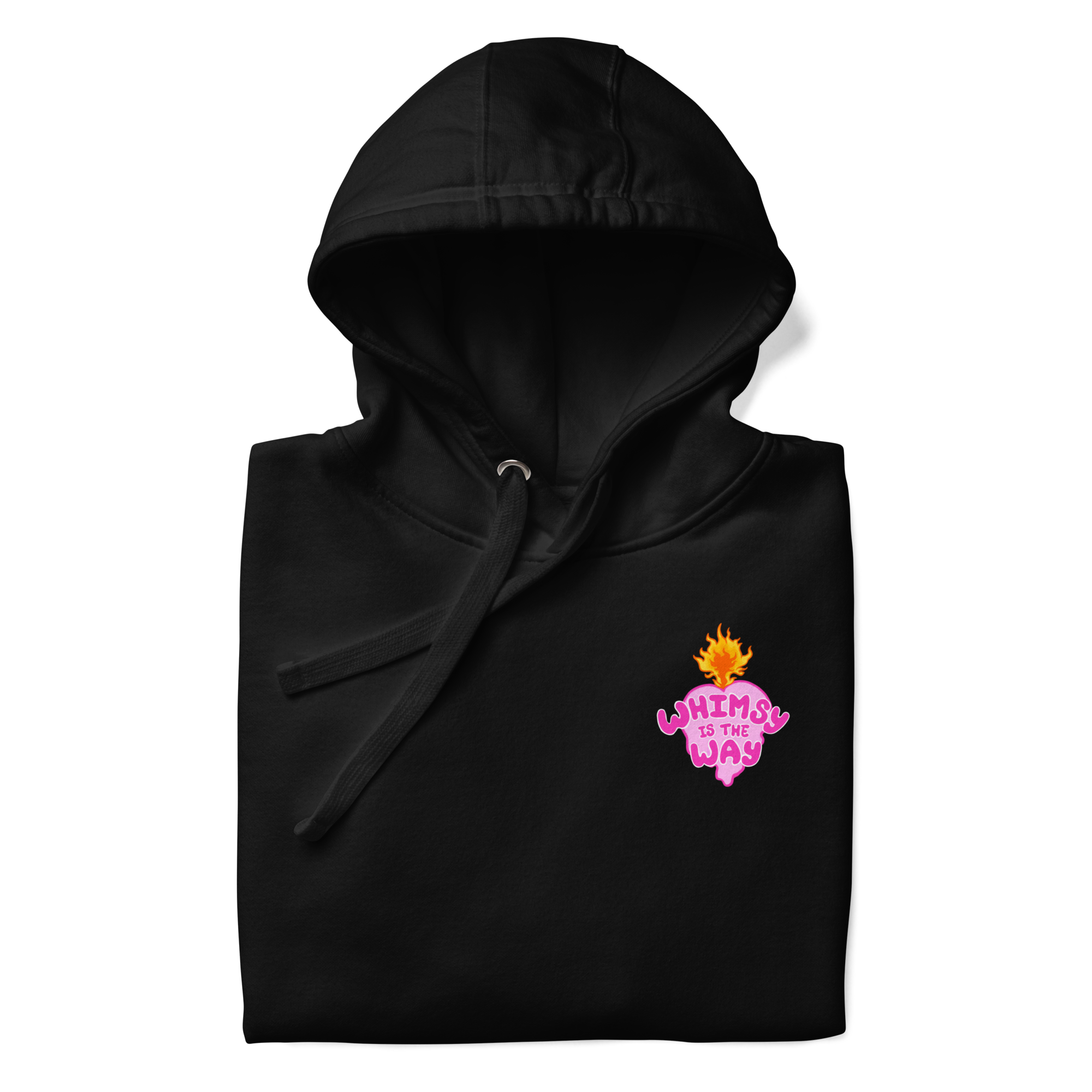 Folded All Seeing Clown Girl hoodie