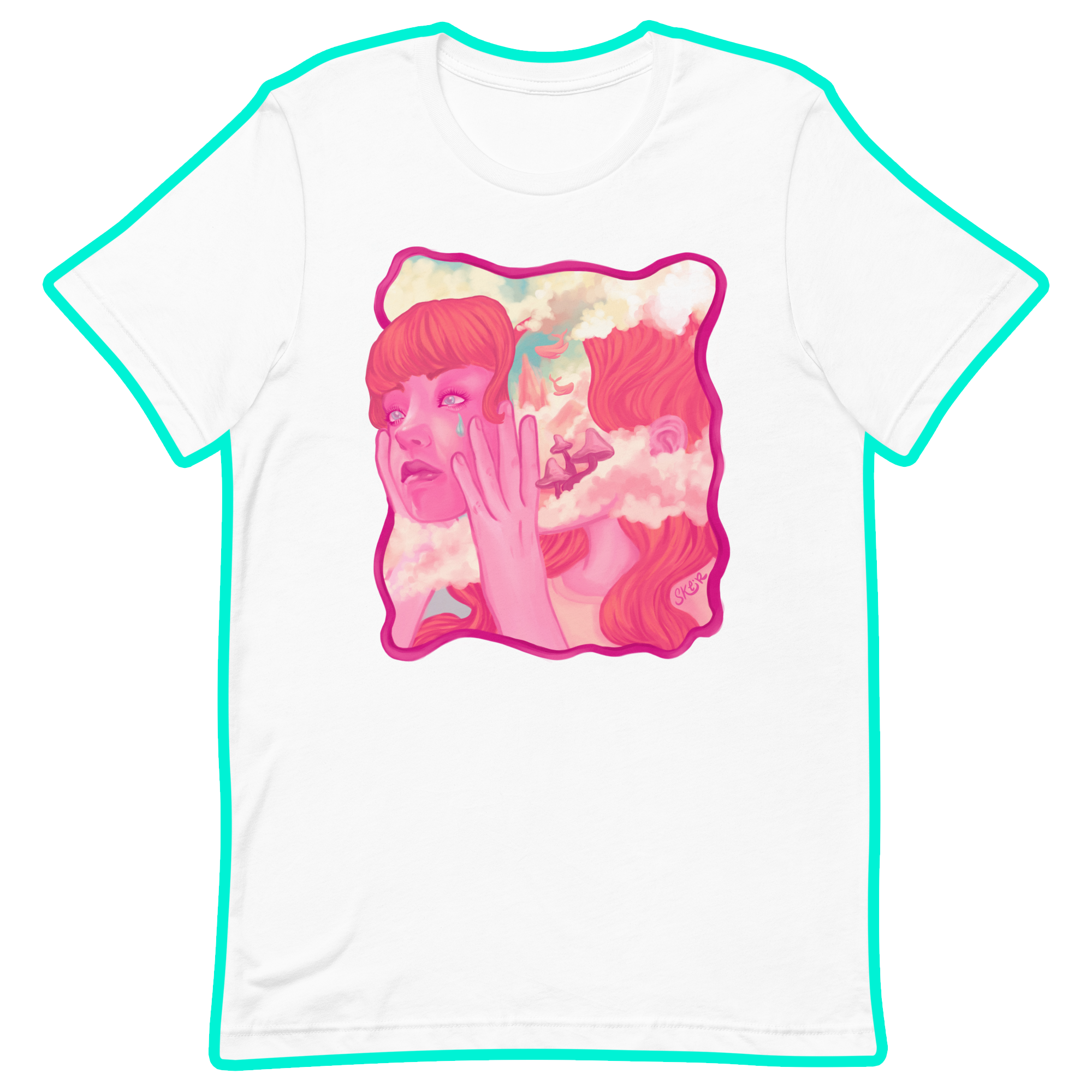 HeadSpace white T-shirt