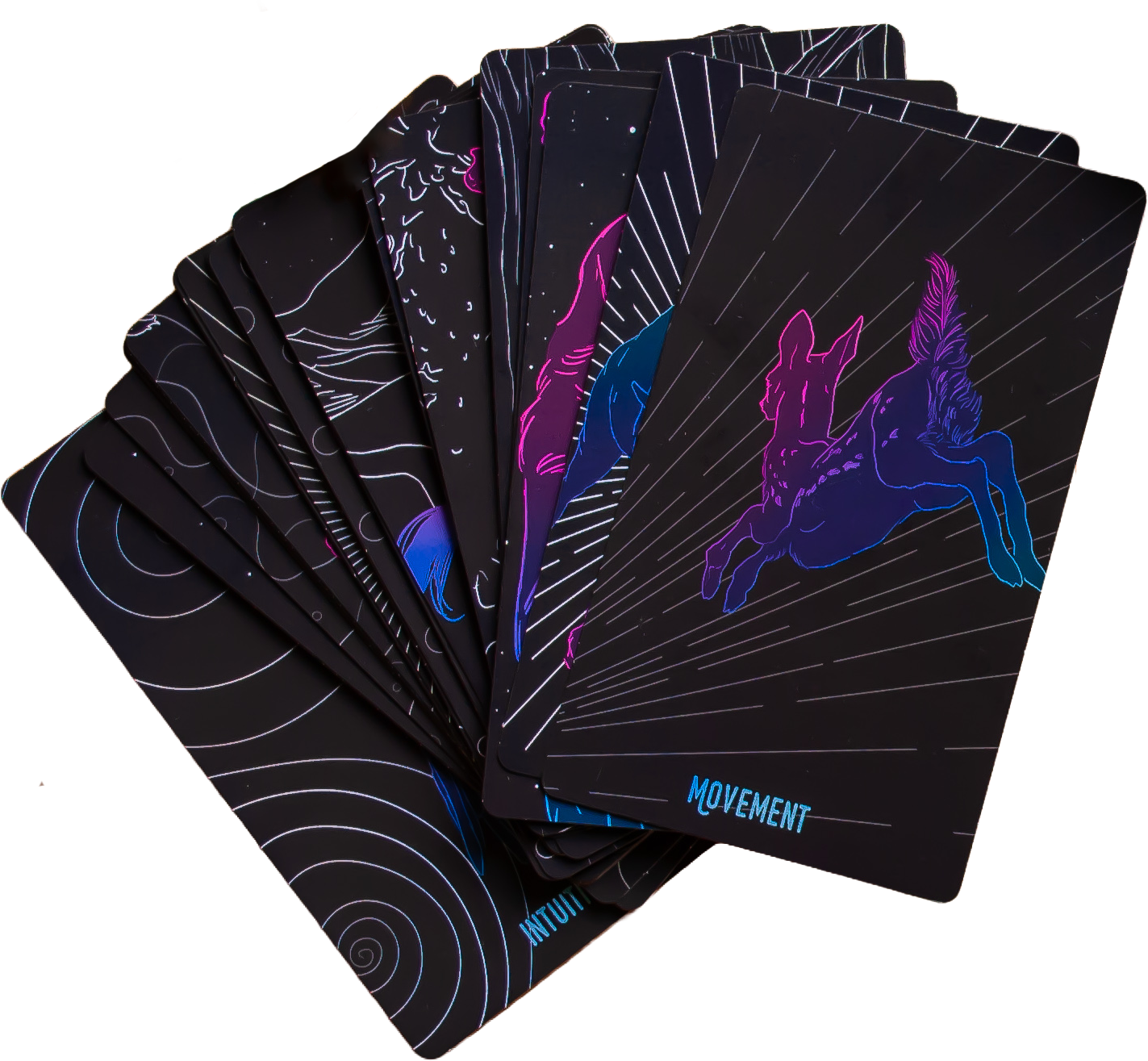 Cards from The Oracle of the Wild