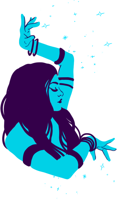 Illustration of The Enchantress from The Witch's Oracle